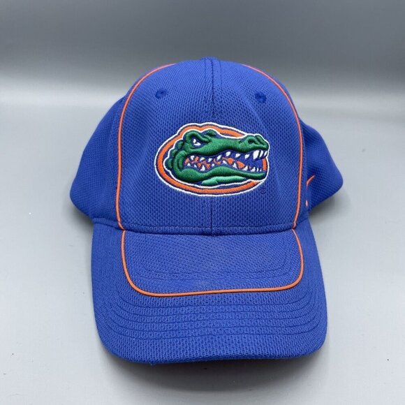Nike Dri-Fit Florida Gators Hat Adjustable Blue Orange Adult One Size - Picture 1 of 6